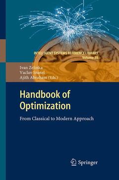 Couverture de l’ouvrage Handbook of Optimization