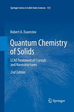 Couverture de l’ouvrage Quantum Chemistry of Solids