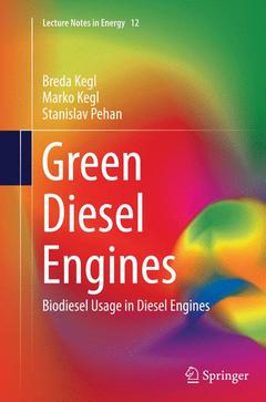 Couverture de l’ouvrage Green Diesel Engines