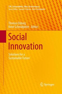 Couverture de l’ouvrage Social Innovation