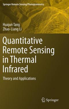 Couverture de l’ouvrage Quantitative Remote Sensing in Thermal Infrared