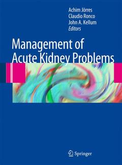 Couverture de l’ouvrage Management of Acute Kidney Problems