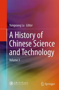 Couverture de l’ouvrage A History of Chinese Science and Technology
