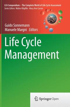 Cover of the book Life Cycle Management