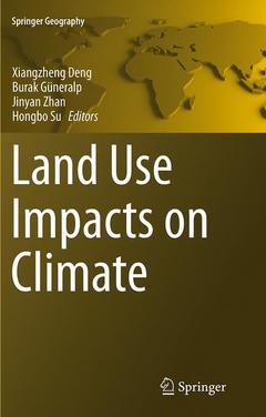 Couverture de l’ouvrage Land Use Impacts on Climate