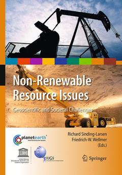 Couverture de l’ouvrage Non-Renewable Resource Issues