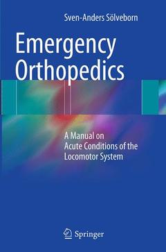 Couverture de l’ouvrage Emergency Orthopedics