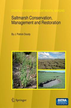 Couverture de l’ouvrage Saltmarsh Conservation, Management and Restoration