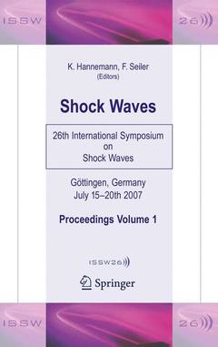 Couverture de l’ouvrage Shock Waves