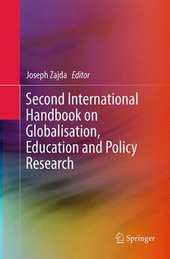 Couverture de l’ouvrage Second International Handbook on Globalisation, Education and Policy Research