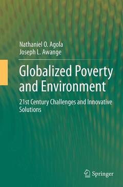 Couverture de l’ouvrage Globalized Poverty and Environment
