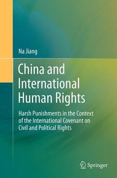 Couverture de l’ouvrage China and International Human Rights