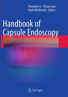 Couverture de l’ouvrage Handbook of Capsule Endoscopy