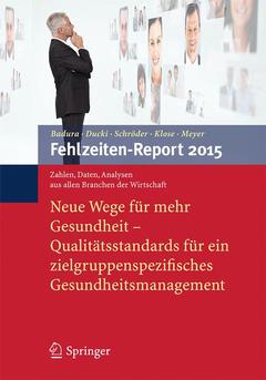 Couverture de l’ouvrage Fehlzeiten-Report 2015