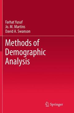 Couverture de l’ouvrage Methods of Demographic Analysis