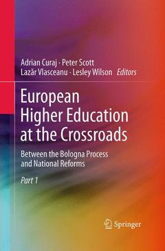 Couverture de l’ouvrage European Higher Education at the Crossroads
