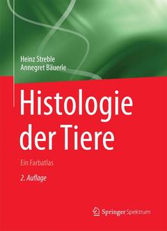 Cover of the book Histologie der Tiere