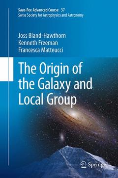 Couverture de l’ouvrage The Origin of the Galaxy and Local Group