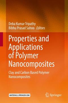 Couverture de l’ouvrage Properties and Applications of Polymer Nanocomposites