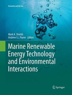 Couverture de l’ouvrage Marine Renewable Energy Technology and Environmental Interactions