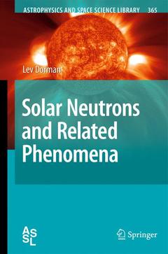 Couverture de l’ouvrage Solar Neutrons and Related Phenomena