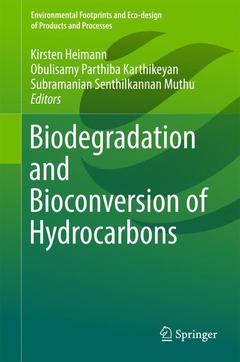 Couverture de l’ouvrage Biodegradation and Bioconversion of Hydrocarbons
