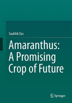 Couverture de l’ouvrage Amaranthus: A Promising Crop of Future