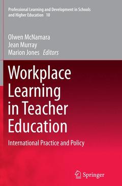 Cover of the book Workplace Learning in Teacher Education