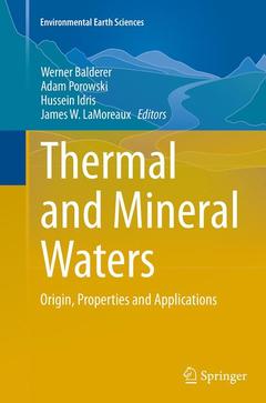 Cover of the book Thermal and Mineral Waters
