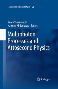 Cover of the book Multiphoton Processes and Attosecond Physics