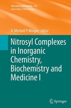 Cover of the book Nitrosyl Complexes in Inorganic Chemistry, Biochemistry and Medicine I