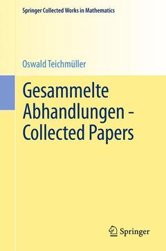 Couverture de l’ouvrage Gesammelte Abhandlungen - Collected Papers