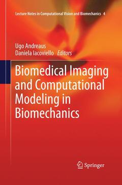 Couverture de l’ouvrage Biomedical Imaging and Computational Modeling in Biomechanics