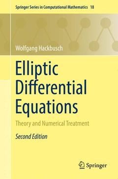 Couverture de l’ouvrage Elliptic Differential Equations