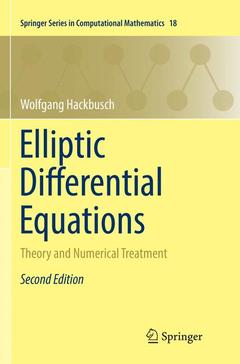 Couverture de l’ouvrage Elliptic Differential Equations