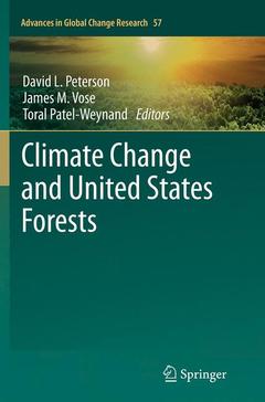 Couverture de l’ouvrage Climate Change and United States Forests