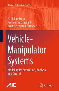 Couverture de l’ouvrage Vehicle-Manipulator Systems