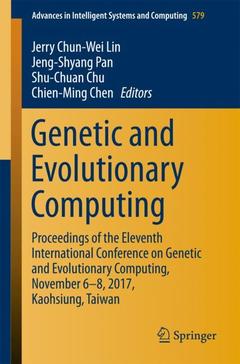 Couverture de l’ouvrage Genetic and Evolutionary Computing