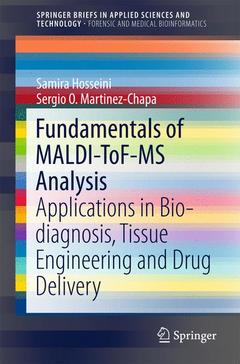 Couverture de l’ouvrage Fundamentals of MALDI-ToF-MS Analysis