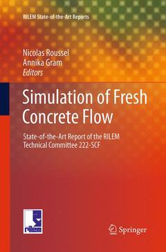 Couverture de l’ouvrage Simulation of Fresh Concrete Flow