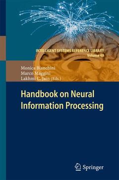 Couverture de l’ouvrage Handbook on Neural Information Processing