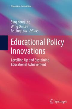 Couverture de l’ouvrage Educational Policy Innovations
