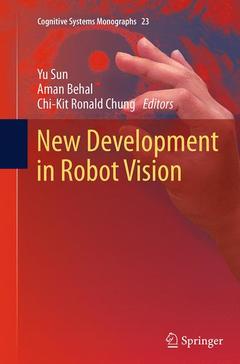 Couverture de l’ouvrage New Development in Robot Vision