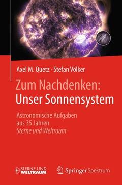 Couverture de l’ouvrage Zum Nachdenken: Unser Sonnensystem