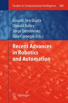 Couverture de l’ouvrage Recent Advances in Robotics and Automation