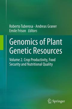 Couverture de l’ouvrage Genomics of Plant Genetic Resources