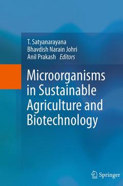 Cover of the book Microorganisms in Sustainable Agriculture and Biotechnology