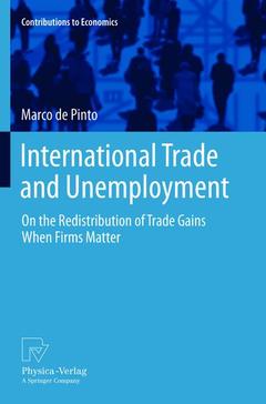 Couverture de l’ouvrage International Trade and Unemployment