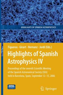 Couverture de l’ouvrage Highlights of Spanish Astrophysics IV