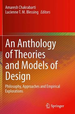 Cover of the book An Anthology of Theories and Models of Design